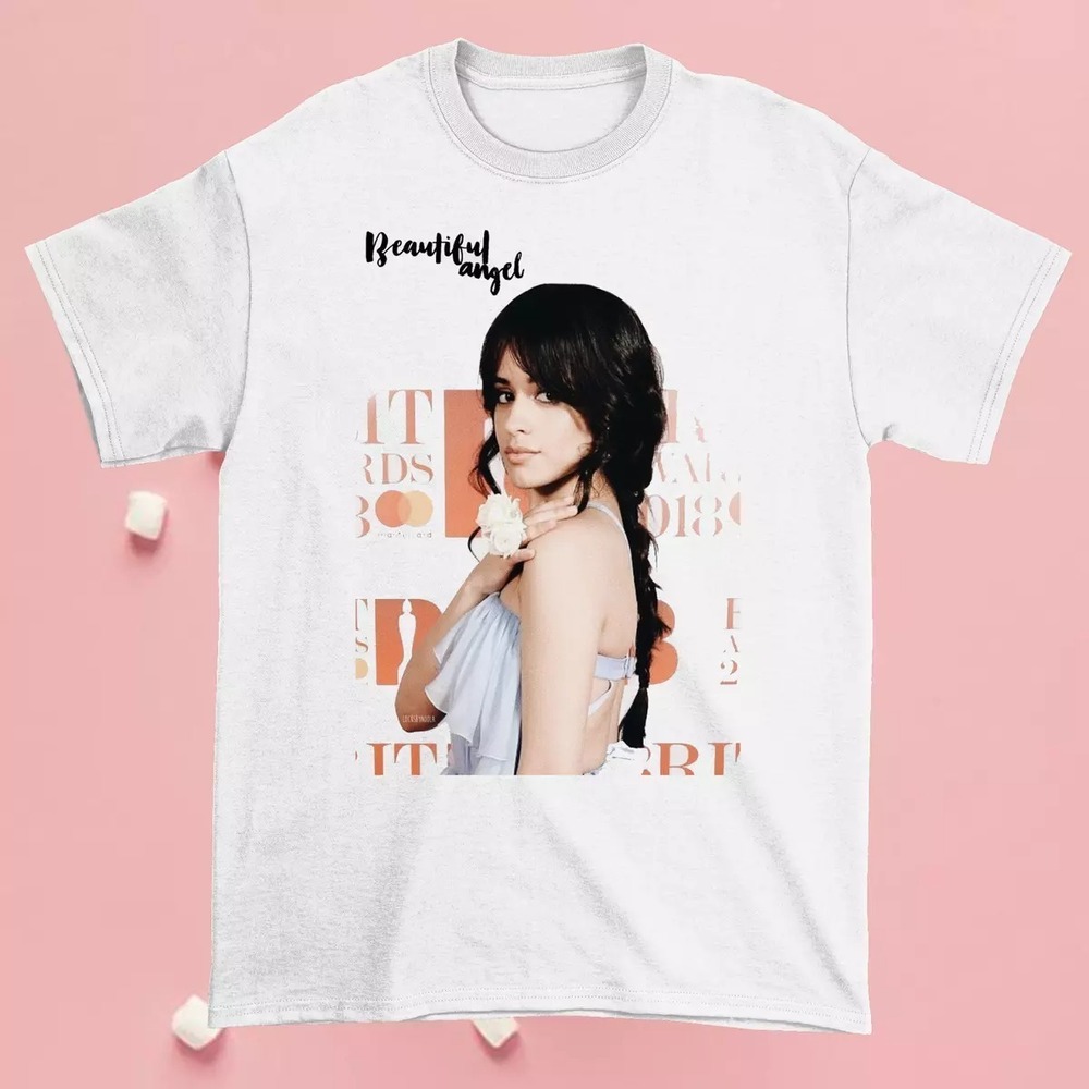Beautiful Angel Camila Cabello White T-Shirt